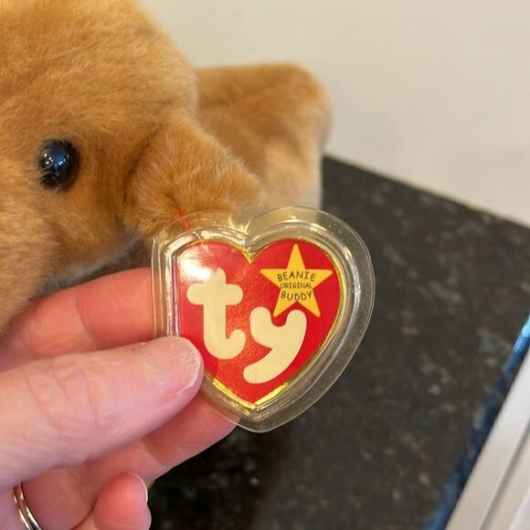 Vintage Ty Beanie Buddy Humphrey The Camel 1998 Retired . With Ear Tag - Picture 7 of 13